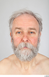 Man White Bearded Groom Photo References